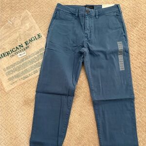 American Eagle Blue Chinos